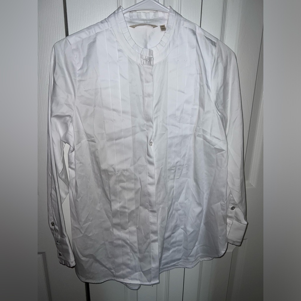 Soft Surroundings blouse’s women’s color white size PXS